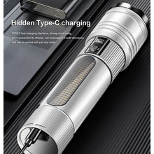 ATNGSKD Rechargeable Powerful Flashlight 250000 High Lumens,Super Bright LED Flashlight with 9 Modes & Bracket,Zoomable Torch,IPX7 Waterproof,for Tactics & Hiking Hunting Camping