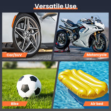 Carluck Portable Tire Inflator, 150 PSI Cordless Air Compressor for Car Tires, Fast Inflation, Auto Shut-Off, LED Light